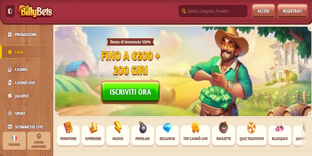 BillyBets Casino